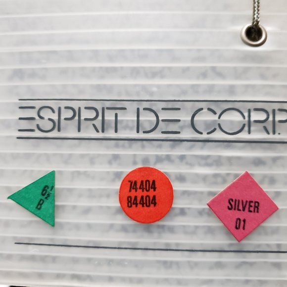 Esprit de Corp Women's Silver Leather Loafers 6.5B - Picture 11 of 11